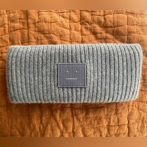 Acne Studios Gray Wool Headband